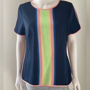 J Crew Collection Silk Blend Top Size 12